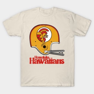 Defunct Honolulu Hawaiians Football Team Helmet T-Shirt